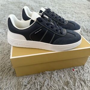 Michael Kors Navy and White Casual Sneakers